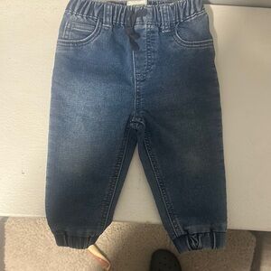 First Impressions Blue Elastic Waist Jeans